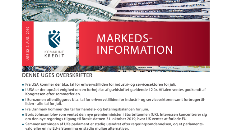 Markedsinformation 5. august 2019