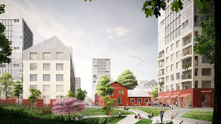 Bolidenplan - ett citynära  läge mellan Årsta och Globen