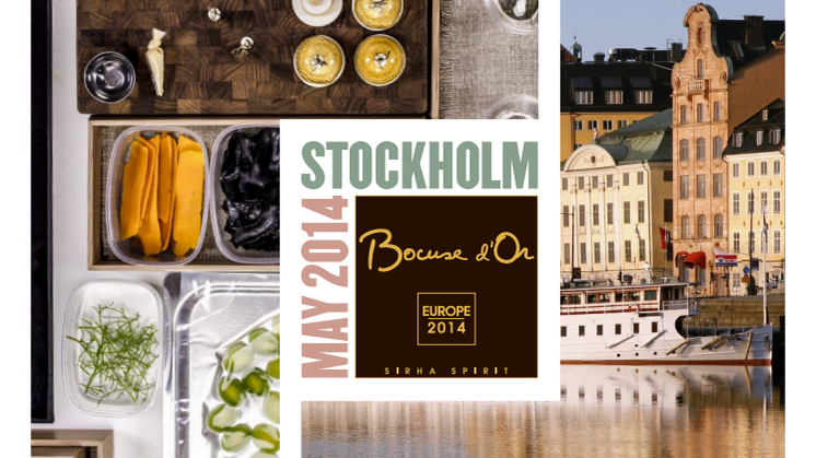 Bocuse D'Or Europe 2014 in Stockholm