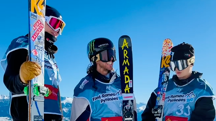 Isak Davidsson, Henrik Harlaut och Hugo Burvall. Foto: Niklas Eriksson. 