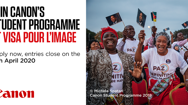Canon invites up-and-coming photographers to grow their talents at Visa Pour L’Image