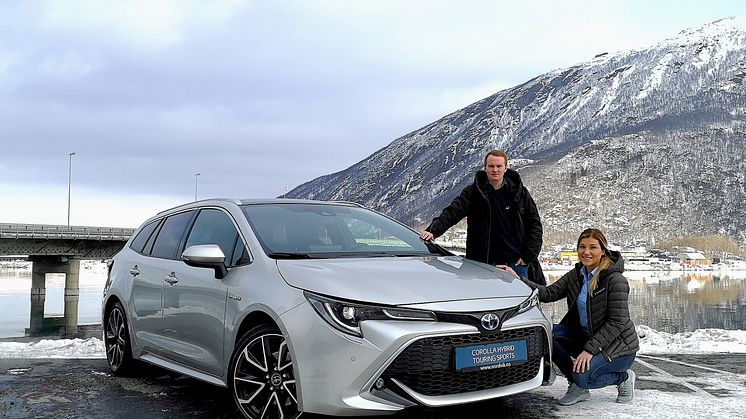 Nye Toyota Corolla Hybrid er klar for Narvik