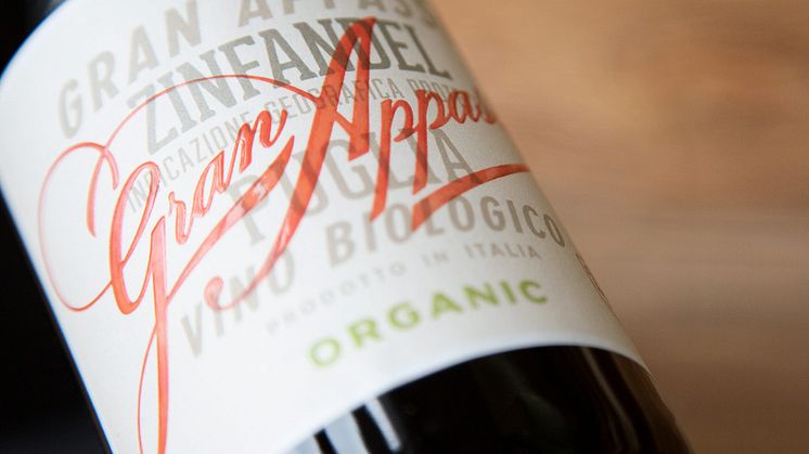 Italienska vinexperten Luca Maroni ger höga poäng (97 poäng) till Gran Appasso Organic 2019
