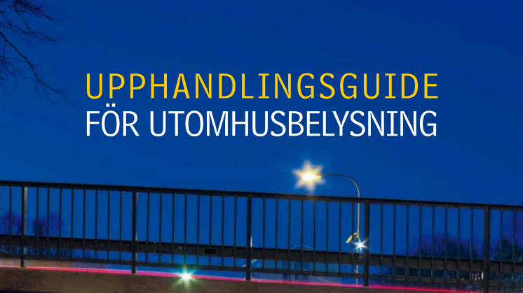 Upphandlingsguide för utomhusbelysning