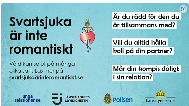 svartsjuka är inte romantiskt