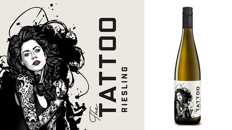 Nyhet! The Tattoo Riesling finns att beställa på Systembolaget för 99 sek