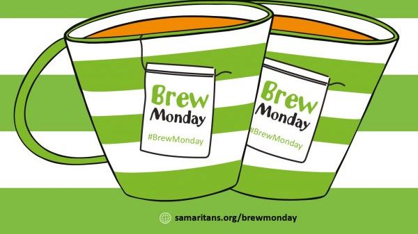 Samaritans encourages travellers to take time out on Brew Monday