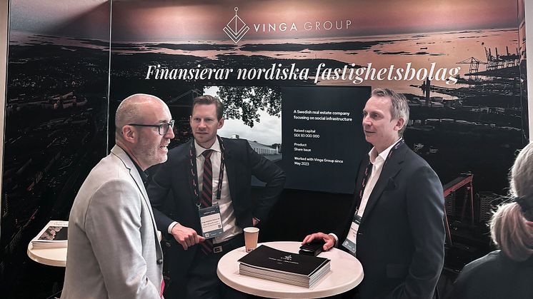 Vinga Corporate Finance at Business Arena Stockholm