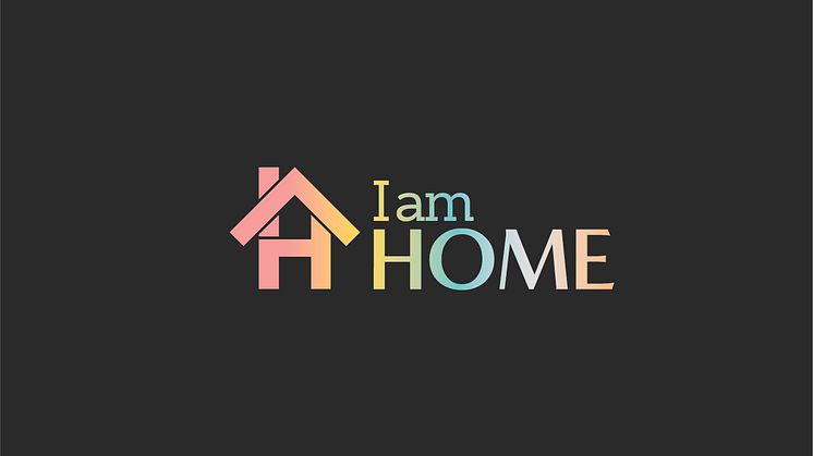 I am Home logga färgad