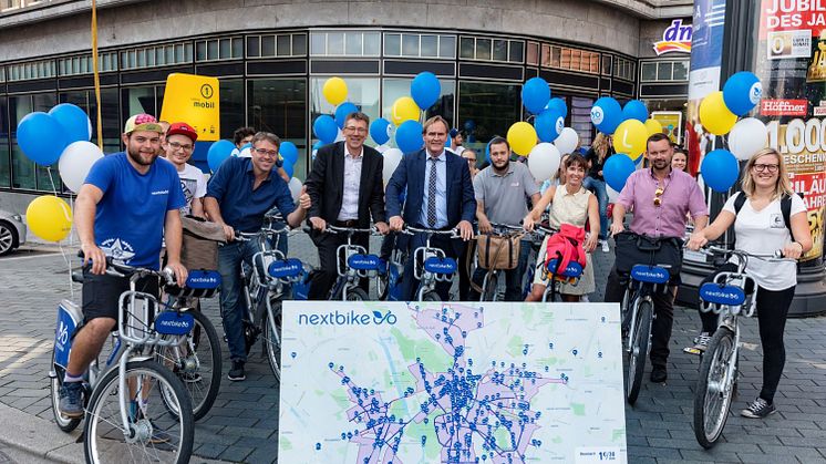 nextbike startet mit 1000 neuen Leihrädern in Leipzig durch - Foto: Leipziger Gruppe