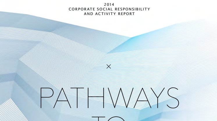 Corporate Social Responsibility and Activity Report 2014