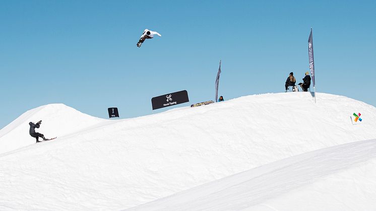 Torgeir Bergrem vant gull i slopestyle under fjorårets NM i Trysil. Foto: Ola Matsson