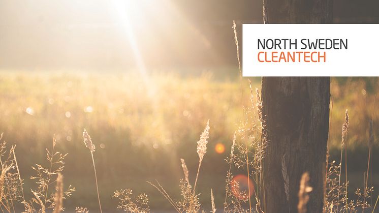 North Sweden Cleantechs projekt sticker ut