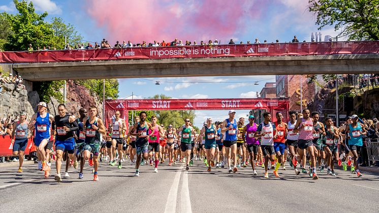 Etiopiska trippelsegrar på Stockholm Marathon