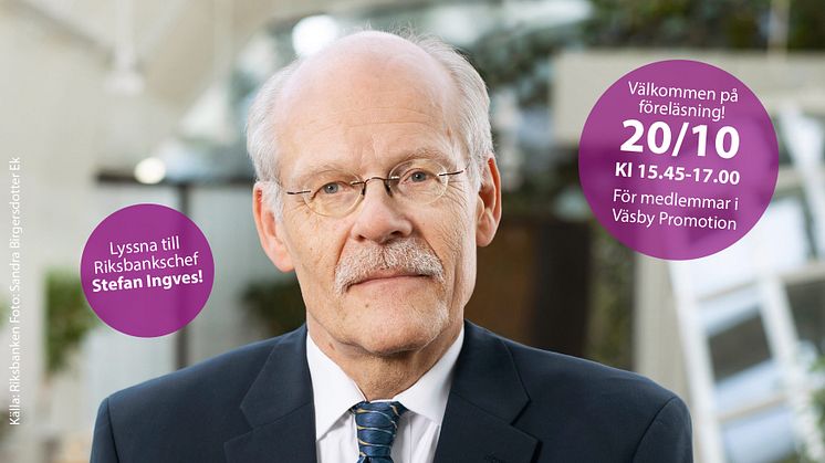 Föreläsning med Stefan Ingves