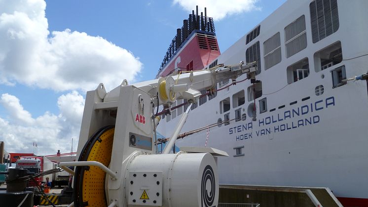 Cavotec AMP systems officially opened at Stena Line ferry berths in Hoek van Holland