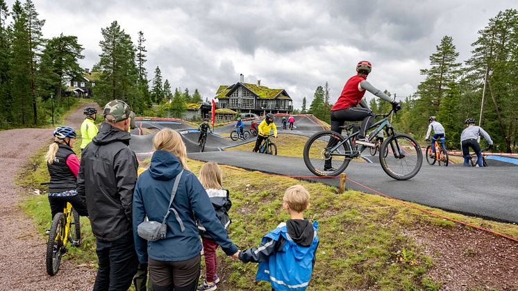 Vasaloppet Bike Festival 2024 – roliga aktiviteter för hela familjen i Lindvallen, Sälen, som arrangeras samband med Cykelvasan. Foto: Vasaloppet/Ulf Palm.