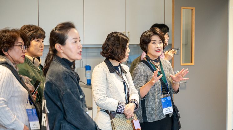 Koreanskt besök på förskola i Arlöv