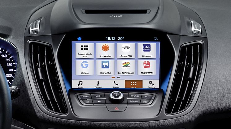 Ford Mondeo, S-MAX, Galaxy ja Mustang ovat nyt saatavana SYNC 3 -tietoviihdejärjestelmällä 