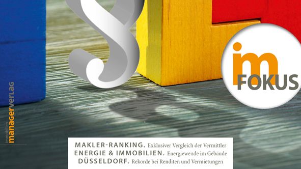 immobilienmanager 9-2017: Exklusiver Vergleich der Vermittler