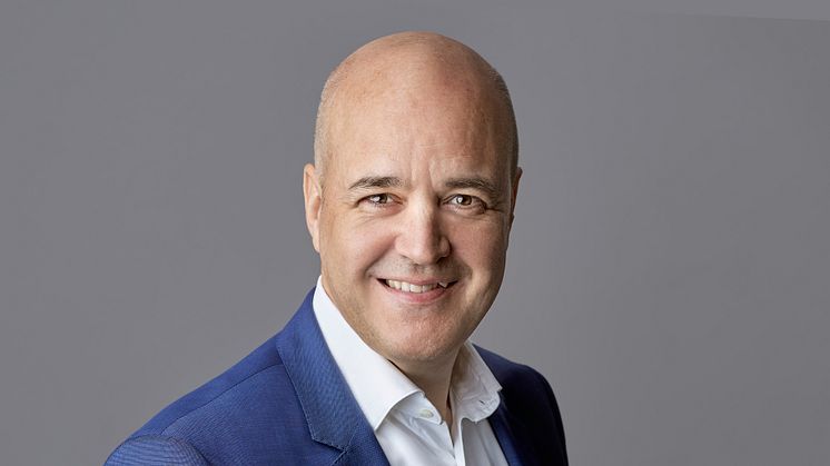 Fredrik Reinfeldt talar om en föränderlig värld och framtidens bostadsmarknad på Elmia Future Living 28-29 september. Foto: Peter Knutson.