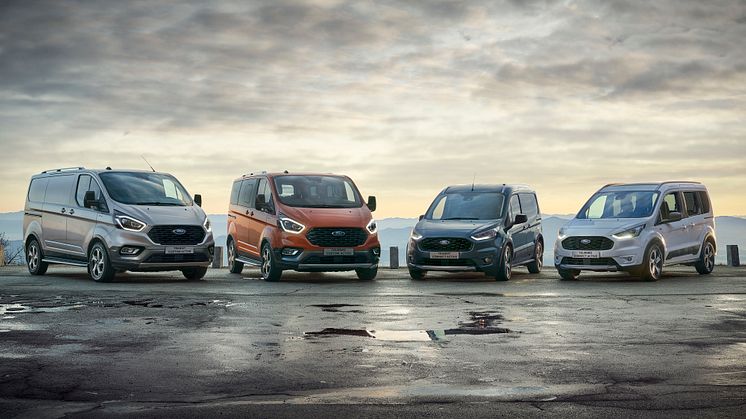 A Ford továbbra is első helyen Európa haszonjármű piacán