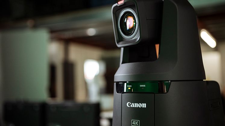 Canon lancerer et nyt PTZ-kamera, der henvender sig til professionelle produktionsselskaber