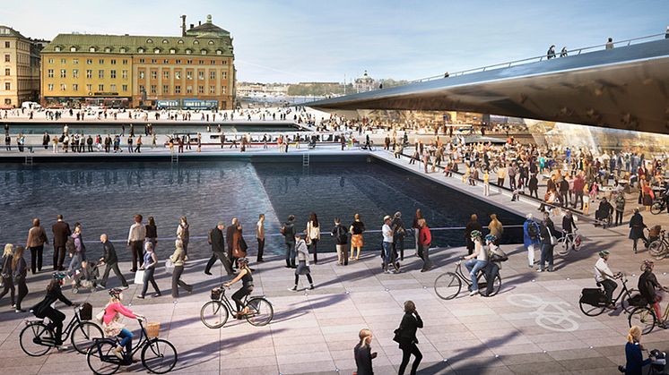 Tyréns projekterar nya Slussen