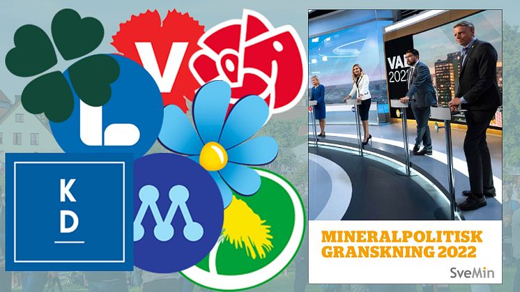 ﻿﻿﻿Svemins Mineralpolitiska granskning 2022 lanseras i dag, måndag 4 juli, i samband med seminariet ﻿"Brytningstid i Sverige – klimatomställning och mineralpolitik".