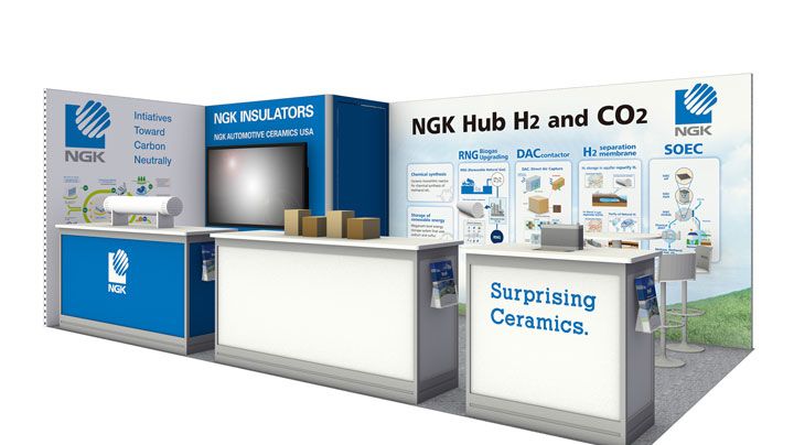 NGK exhibition at Carbon Capture Technology Expo 2024 North America