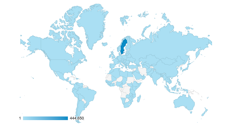 Svenskarna läser deklarationen över hela världen