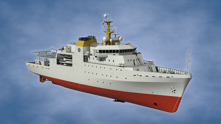 The 95-metre Hydrographic Survey Vessel is said to be the most complex vessel ever built in South Africa