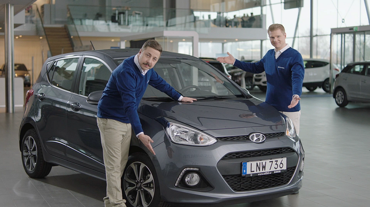 Hyundai lanserar demofilmer med David Sundin