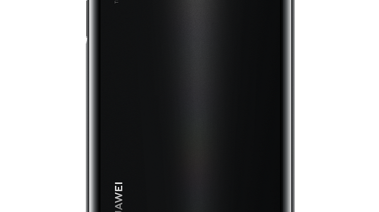 Huawei P Smart Pro Midnight Black backside 