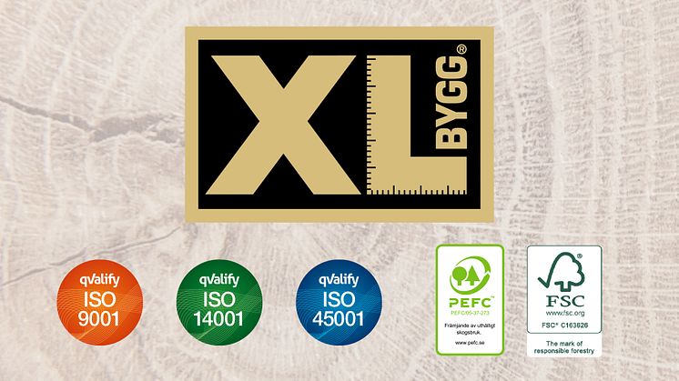 XL-BYGG fortsätter sin satsning på certifieringar – för en mer hållbar affär