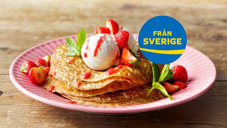 Pannkakor, Lantmännen Cerealia, Från Sverige