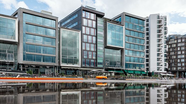 Colliers kontor på Tjuvholmen i Oslo, Norge