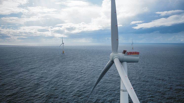 Havvind turbiner (Foto: Credit - Øyvind Gravås  - Copyright - Equinor)