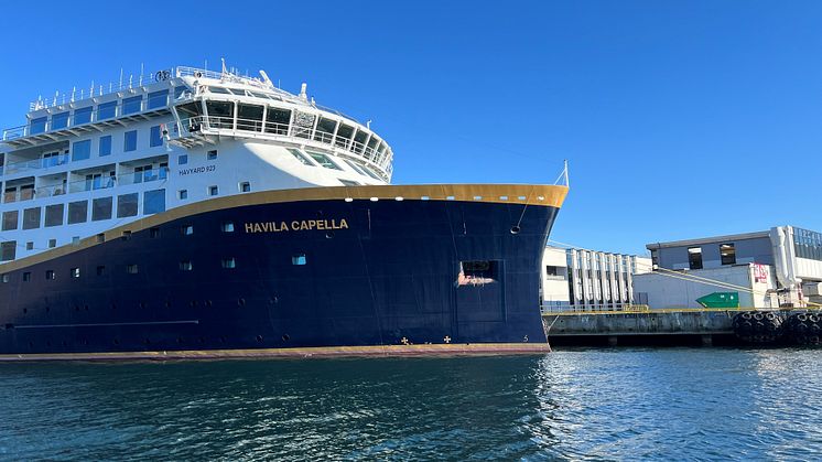 Havila Capella har fått dispensasjon til å seile