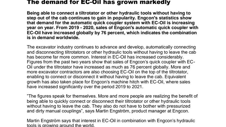 161221_Press_The demand for EC-Oil has grown markedly.pdf