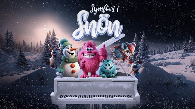 Slutsålt när Gävle Symfoniorkester spelar familjekonserten ”Symfoni i snön”