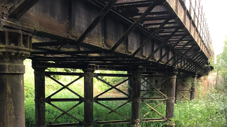 The refurbishment of Ashurst viaduct begins this month