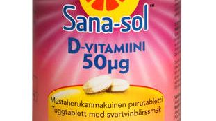 Saatko riittävästi D-vitamiinia? 