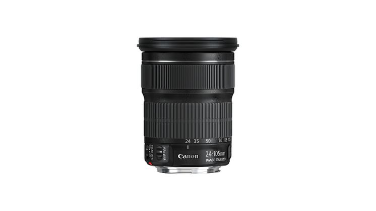 EF 24-105mm f3.5-5.6 IS STM Side without cap