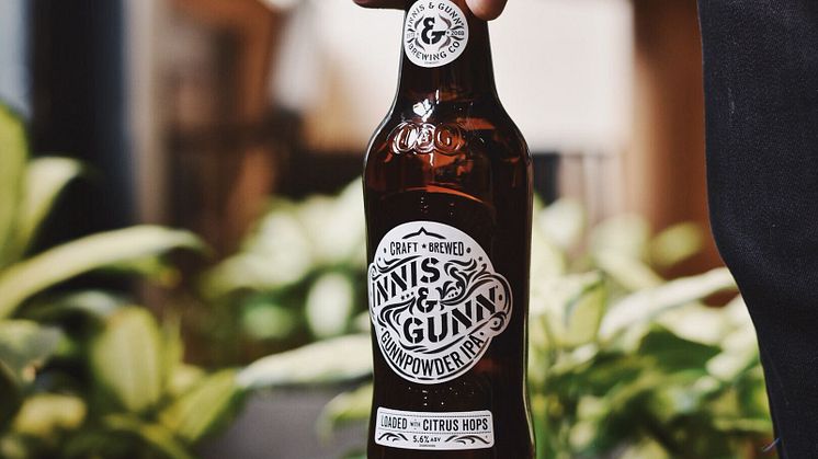 Boom! Innis & Gunn Gunnpowder IPA - nu i Systembolagets fasta sortiment.