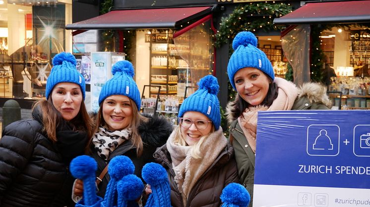 Zurich Spendenaktionen: Mit vereinten Kräften für den guten Zweck