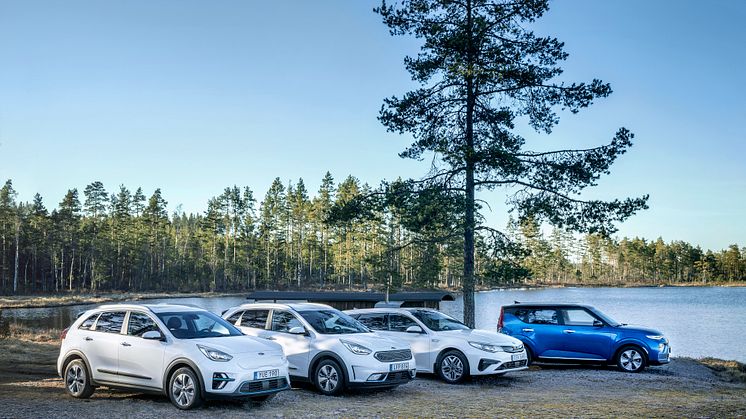 Kia visar upp bred elektrifiering i Almedalen