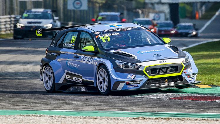 Andreas Bäckman fourth best in TCR Europe 2019