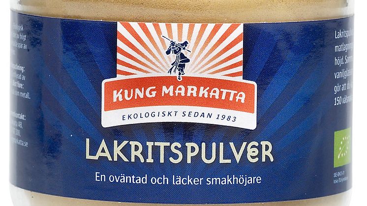 Spännande och läcker smaksättning- ekologiskt lakritspulver!