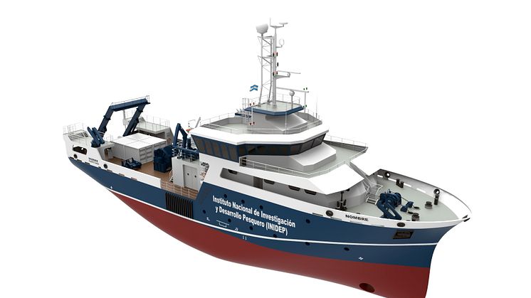 High res image - Kongsberg Maritime (Simrad) - INIDEP vessel